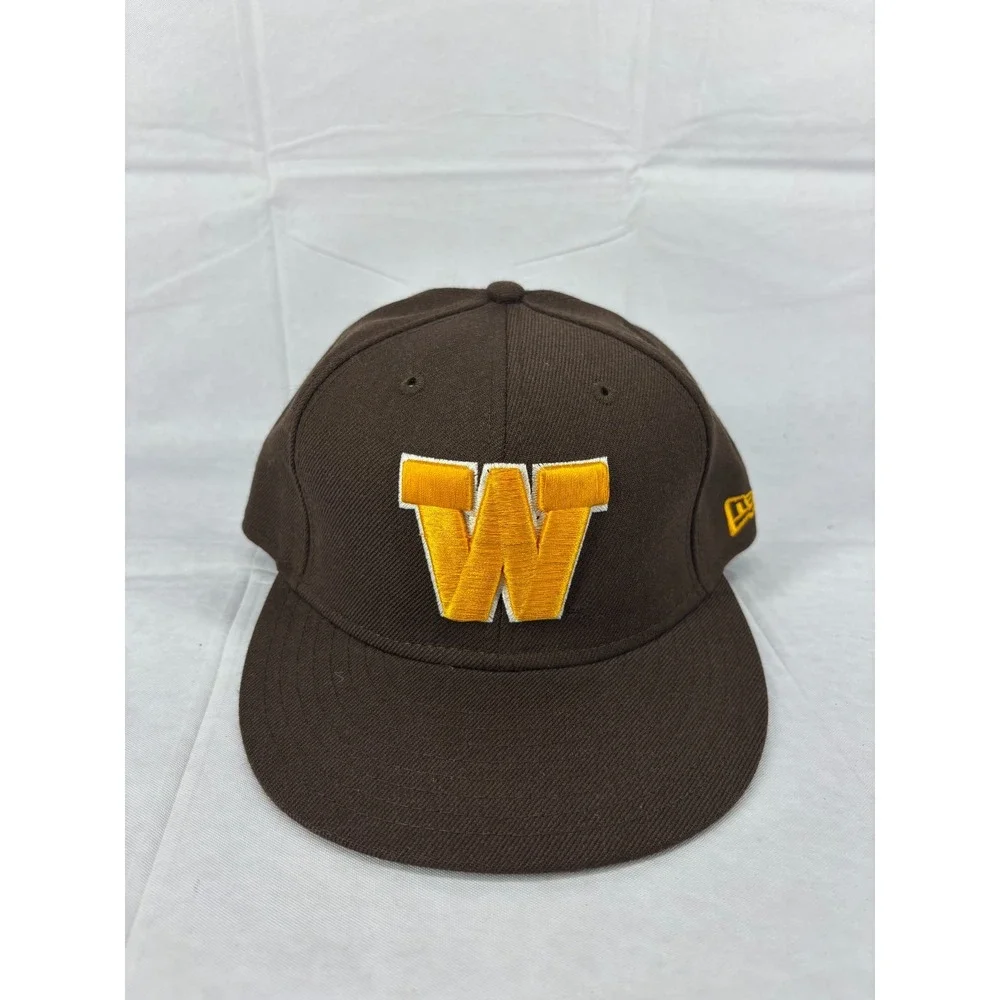 Wyoming Cowboys 59FIFTY Fitted Baseball Hat Cap Mens Brown 7 1/4 NWT New Era